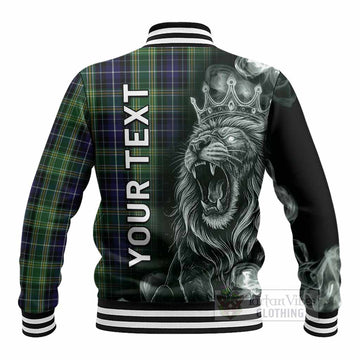 McKellar Tartan Baseball Jacket Roaring Lion Heritage