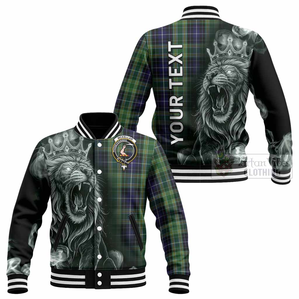 McKellar Tartan Baseball Jacket Roaring Lion Heritage