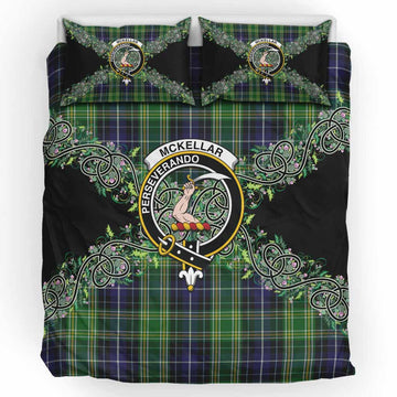 McKellar Tartan Bedding Set Thistle Scottish Spirit