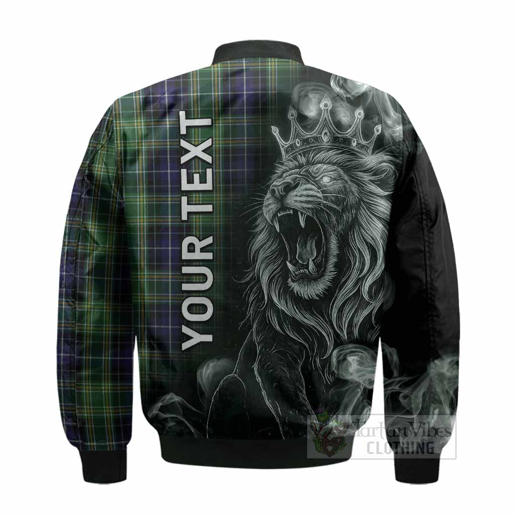 McKellar Tartan Bomber Jacket Roaring Lion Heritage