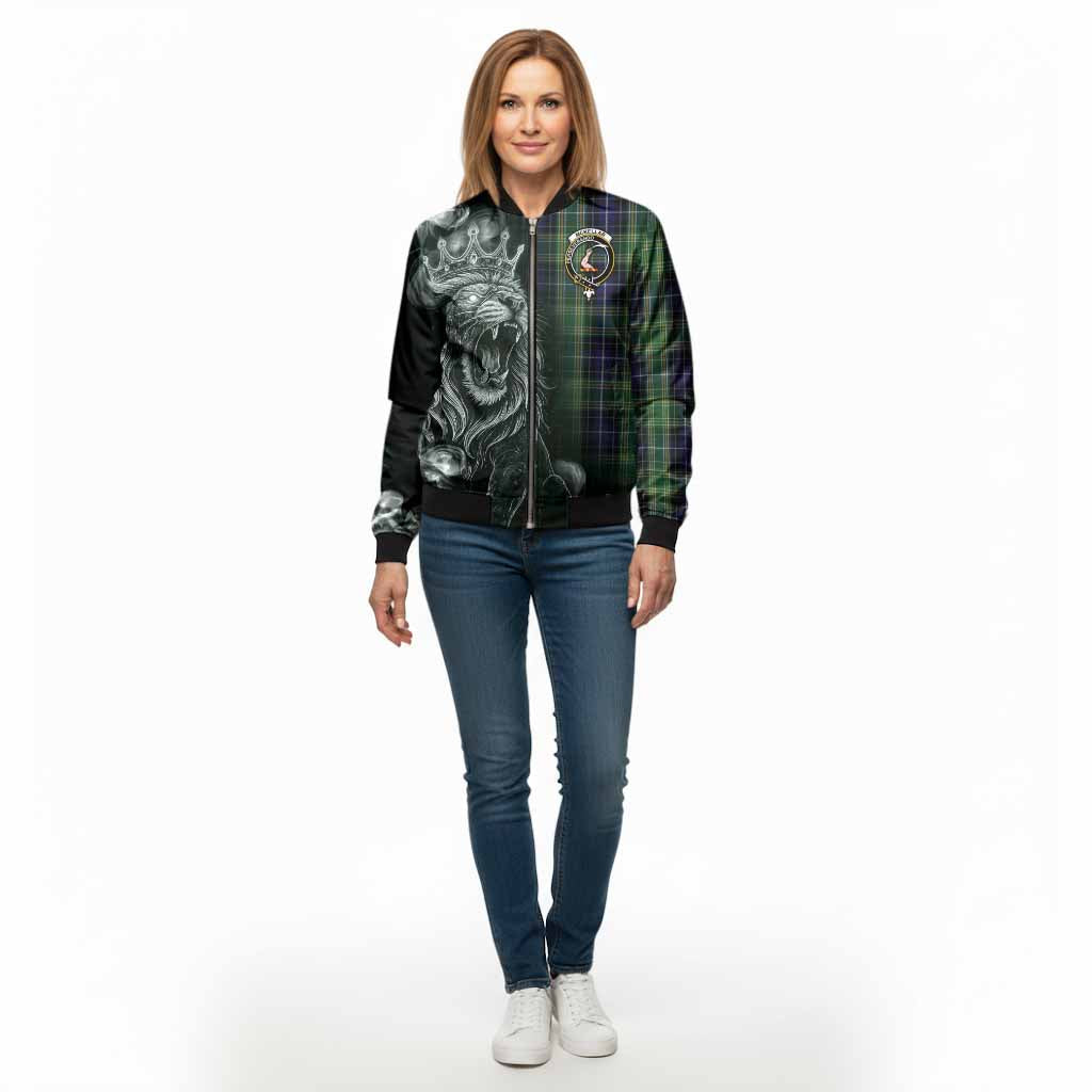 McKellar Tartan Bomber Jacket Roaring Lion Heritage
