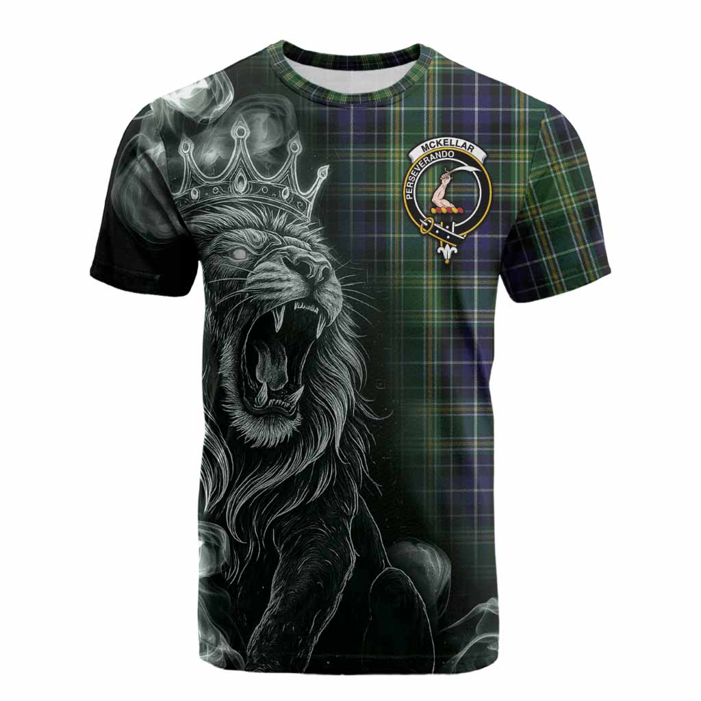 McKellar Tartan Cotton T-shirt Roaring Lion Heritage