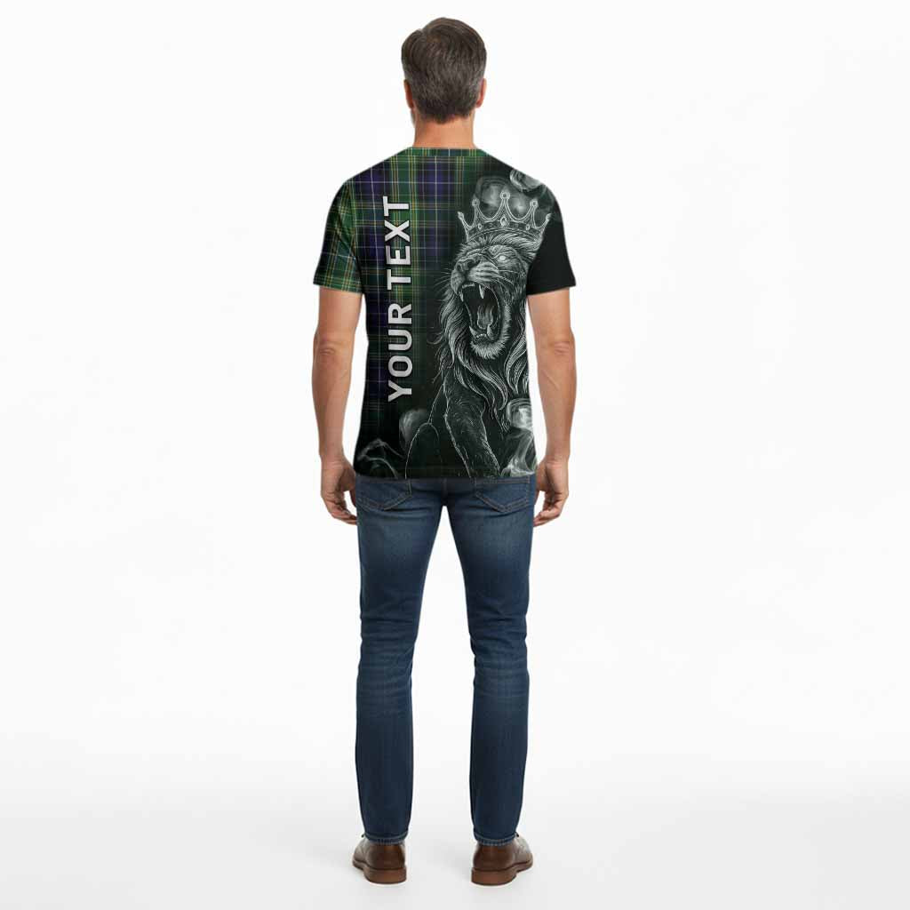 McKellar Tartan Cotton T-shirt Roaring Lion Heritage