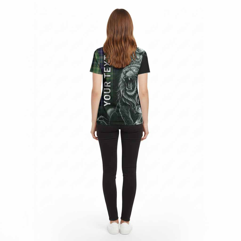 McKellar Tartan Cotton T-shirt Roaring Lion Heritage