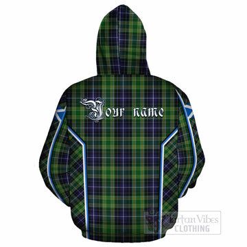 McKellar Tartan Crest Cotton Hoodie Scotland Coat of Arm Flag Style - Tartan Vibes Clothing