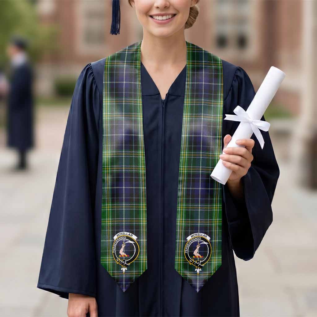 McKellar Tartan Crest Graduation Stole - Tartan Vibes Clothing