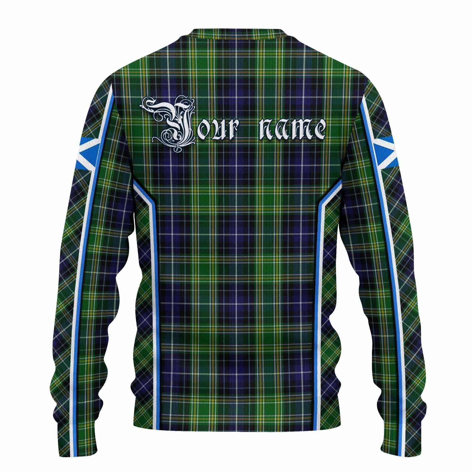 McKellar Tartan Crest Knitted Sweater Scotland Coat of Arm Flag Style - Tartan Vibes Clothing
