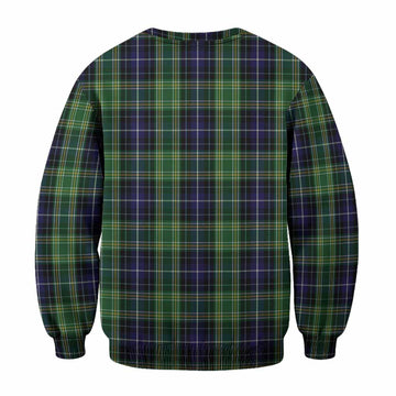 McKellar Tartan Crest Sweatshirt Ferocious Lion Style