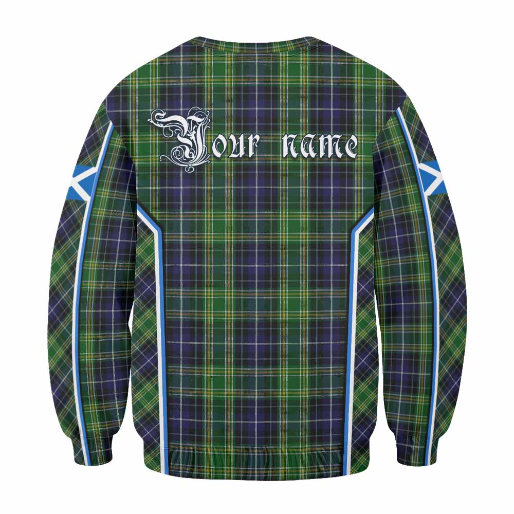 McKellar Tartan Crest Sweatshirt Scotland Coat of Arm Flag Style - Tartan Vibes Clothing