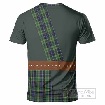 McKellar Tartan Crest T-Shirt Kilt Costume Style