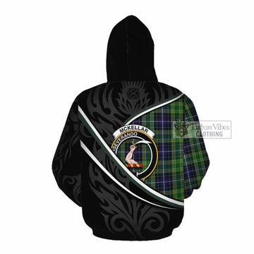 McKellar Tartan Family Crest Cotton Hoodie Celtic Scottish Thistle Floral - Tartan Vibes Clothing
