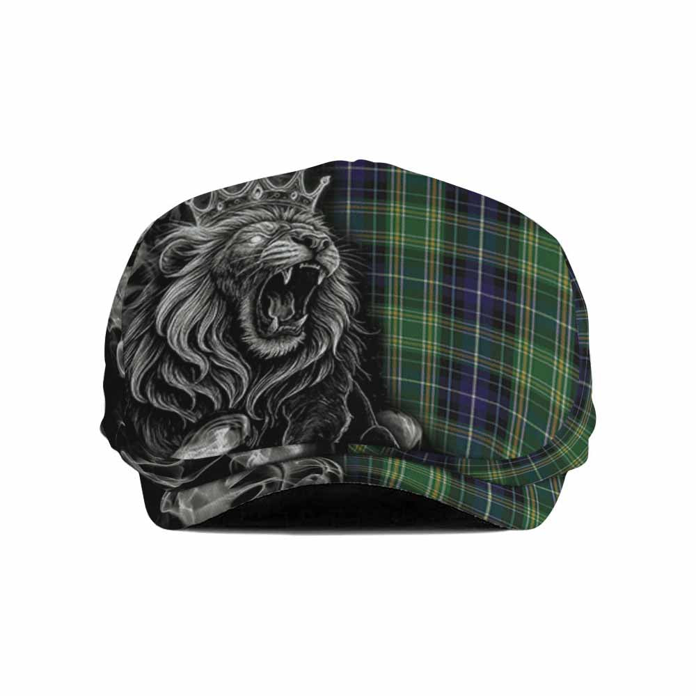 McKellar Tartan Flat Cap, Jeff Cap Roaring Lion Heritage