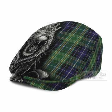 McKellar Tartan Flat Cap, Jeff Cap Roaring Lion Heritage