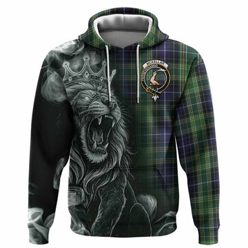 McKellar Tartan Hoodie Roaring Lion Heritage