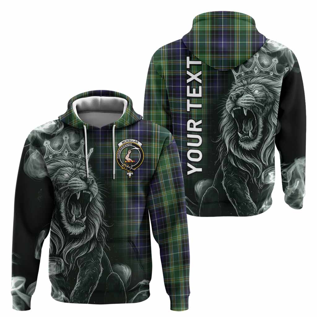 McKellar Tartan Hoodie Roaring Lion Heritage