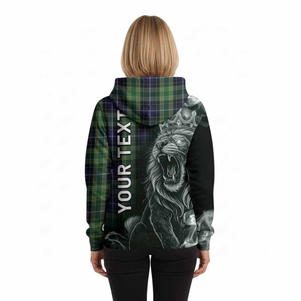 McKellar Tartan Hoodie Roaring Lion Heritage