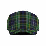 McKellar Tartan Jeff Cap, Tartan Flat Cap Jeff Hat - Tartan Vibes Clothing