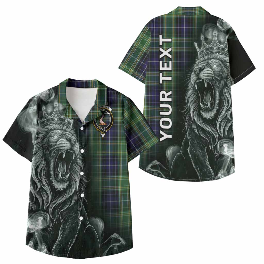 McKellar Tartan Kid Hawaiian Shirt Roaring Lion Heritage