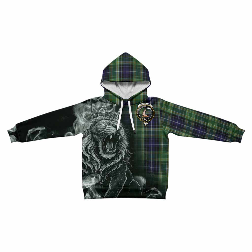 McKellar Tartan Kid Hoodie Roaring Lion Heritage
