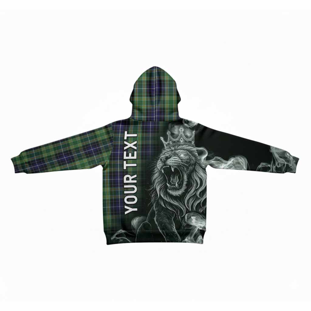 McKellar Tartan Kid Hoodie Roaring Lion Heritage