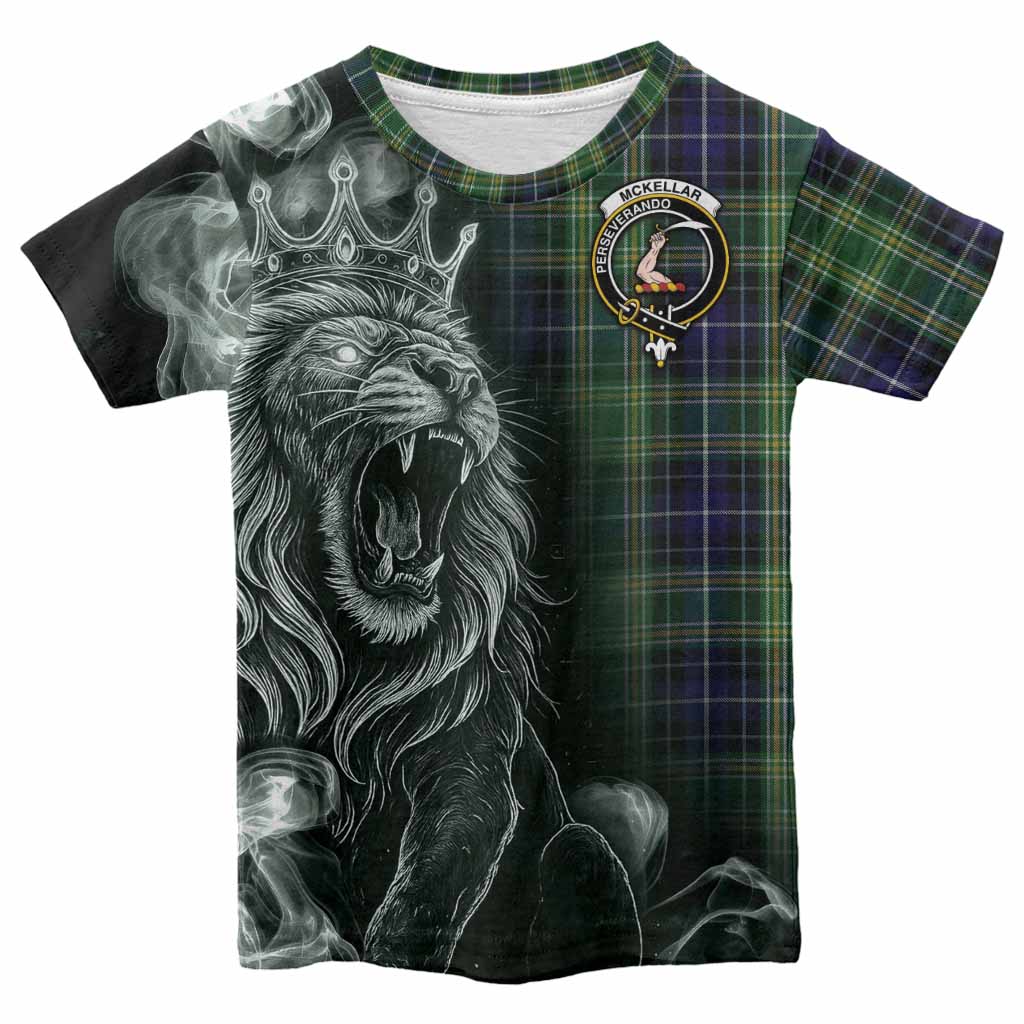 McKellar Tartan Kid T-shirt Roaring Lion Heritage