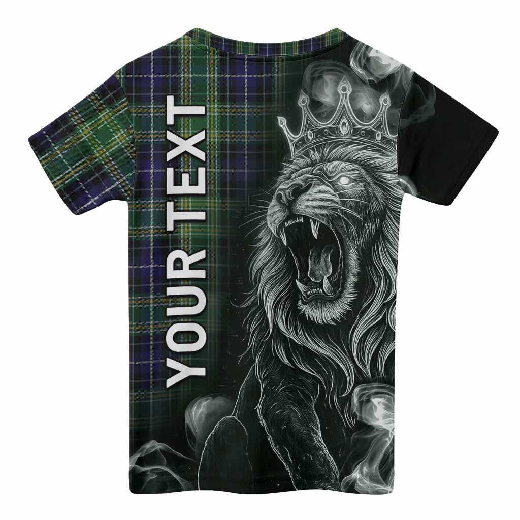 McKellar Tartan Kid T-shirt Roaring Lion Heritage