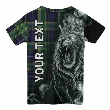 McKellar Tartan Kid T-shirt Roaring Lion Heritage
