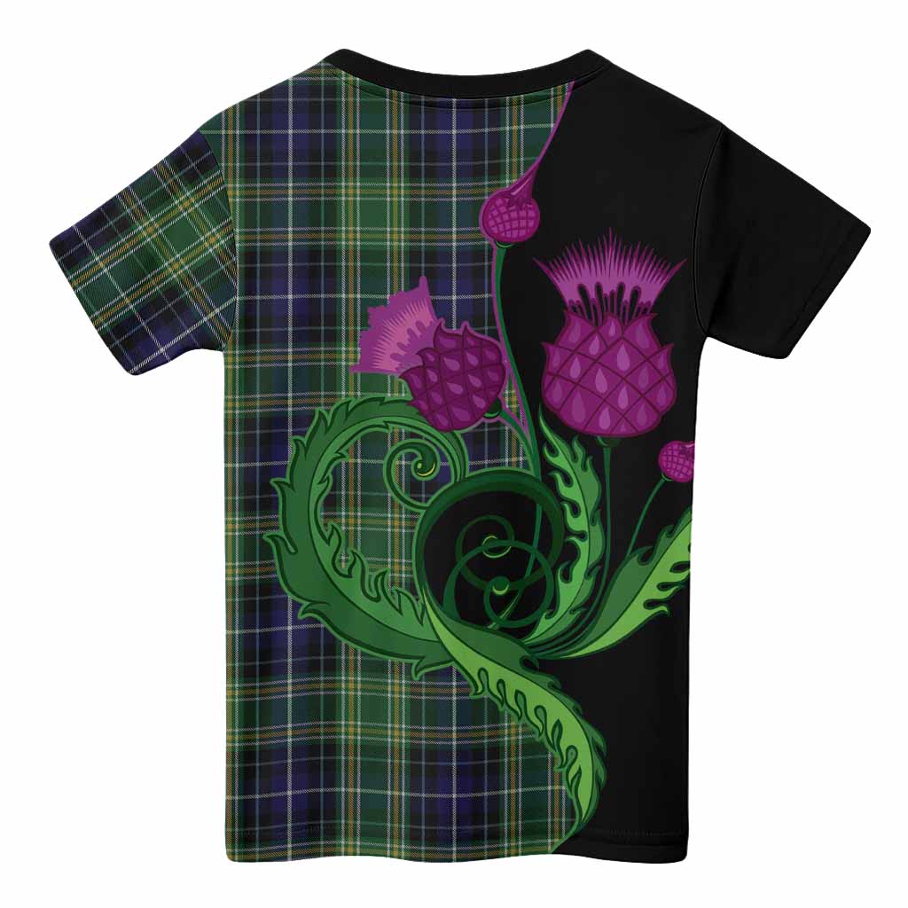 McKellar Tartan Kid T-shirt Traditional Scottish Thistle