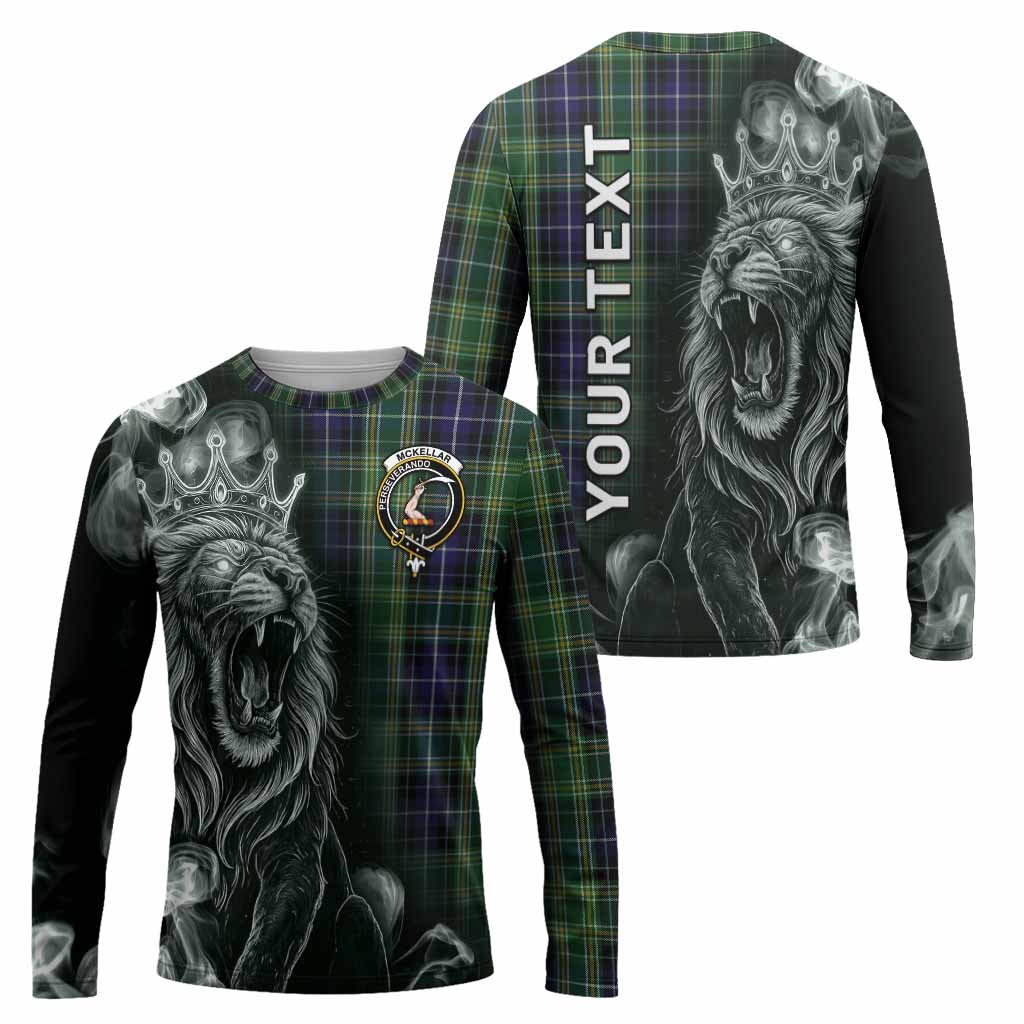 McKellar Tartan Long Sleeve T-Shirt Roaring Lion Heritage