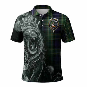 McKellar Tartan Polo Shirt Roaring Lion Heritage