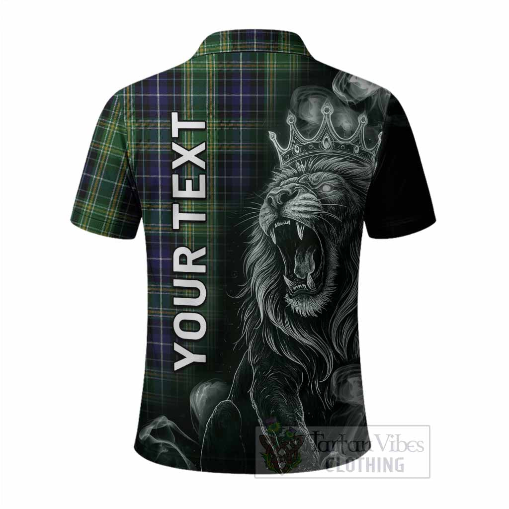 McKellar Tartan Polo Shirt Roaring Lion Heritage