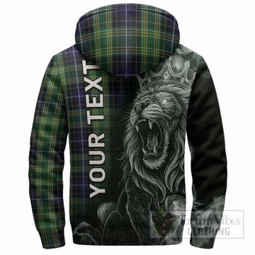 McKellar Tartan Sherpa Hoodie Roaring Lion Heritage