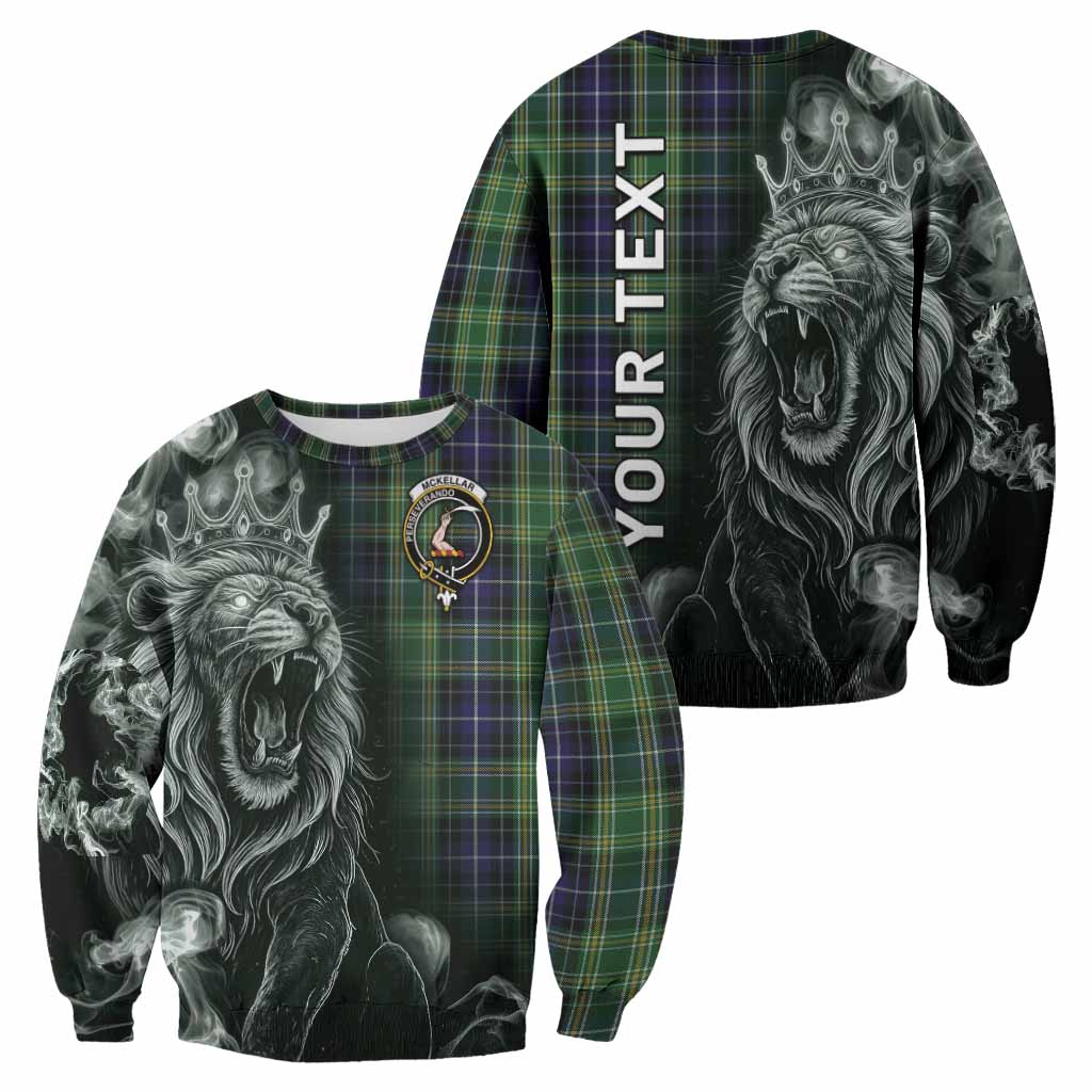 McKellar Tartan Sweatshirt Roaring Lion Heritage