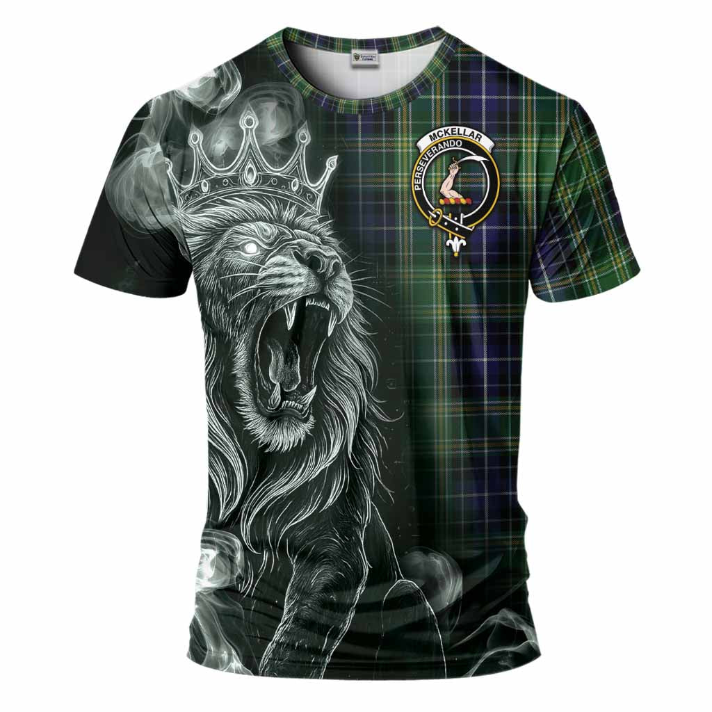 McKellar Tartan T-Shirt Roaring Lion Heritage