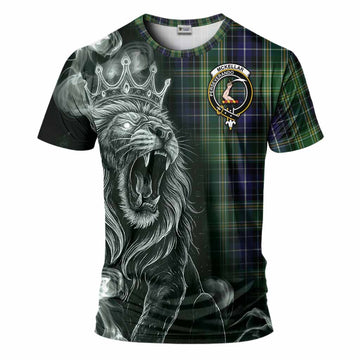 McKellar Tartan T-Shirt Roaring Lion Heritage
