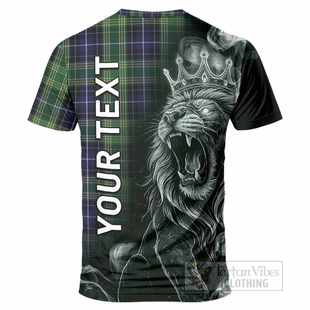 McKellar Tartan T-Shirt Roaring Lion Heritage