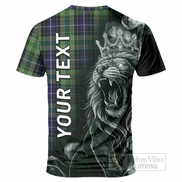McKellar Tartan T-Shirt Roaring Lion Heritage
