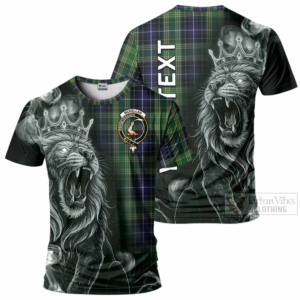 McKellar Tartan T-Shirt Roaring Lion Heritage