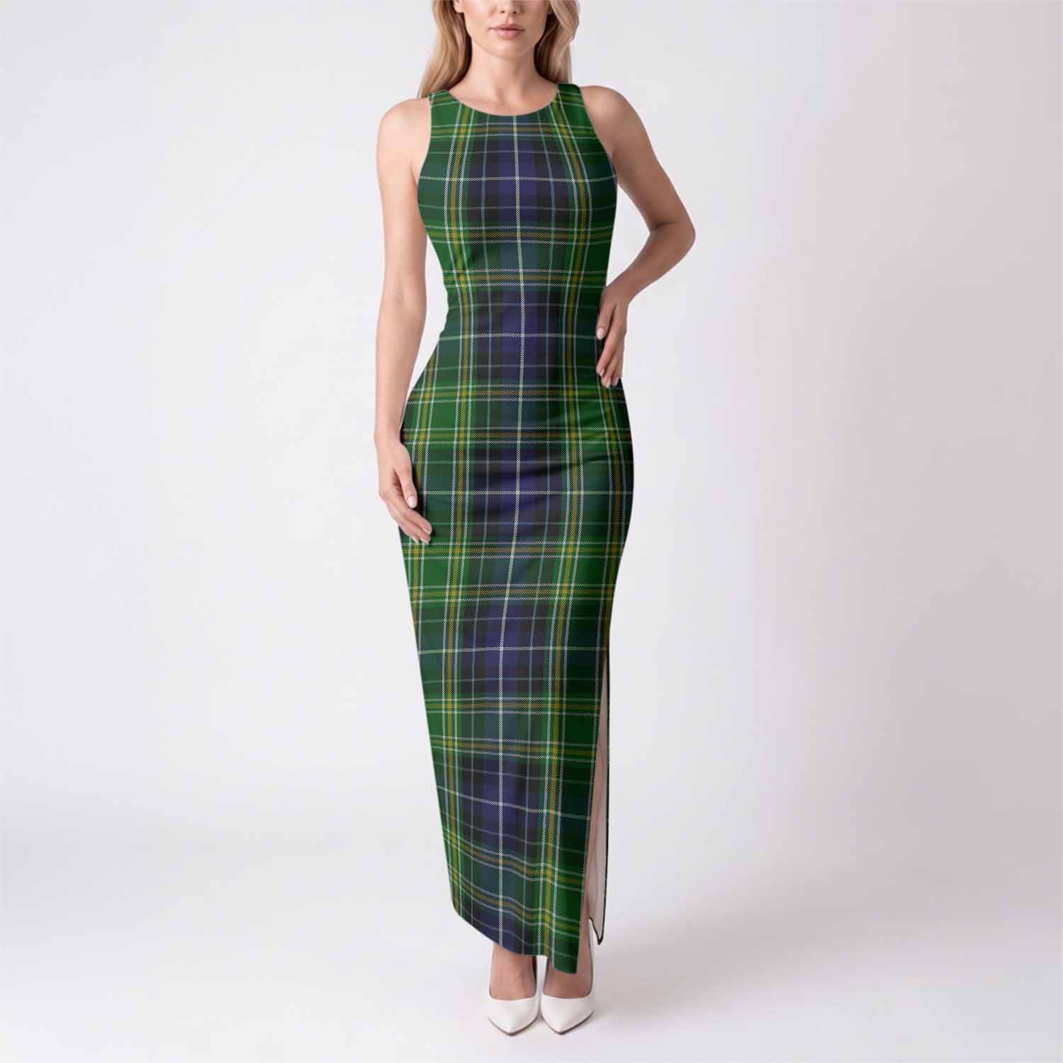 McKellar Tartan Tank Maxi Dress 4XL - Tartan Vibes Clothing