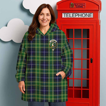 McKellar Tartan Wearable Blanket with Family Crest - Tartan Vibes Clothing