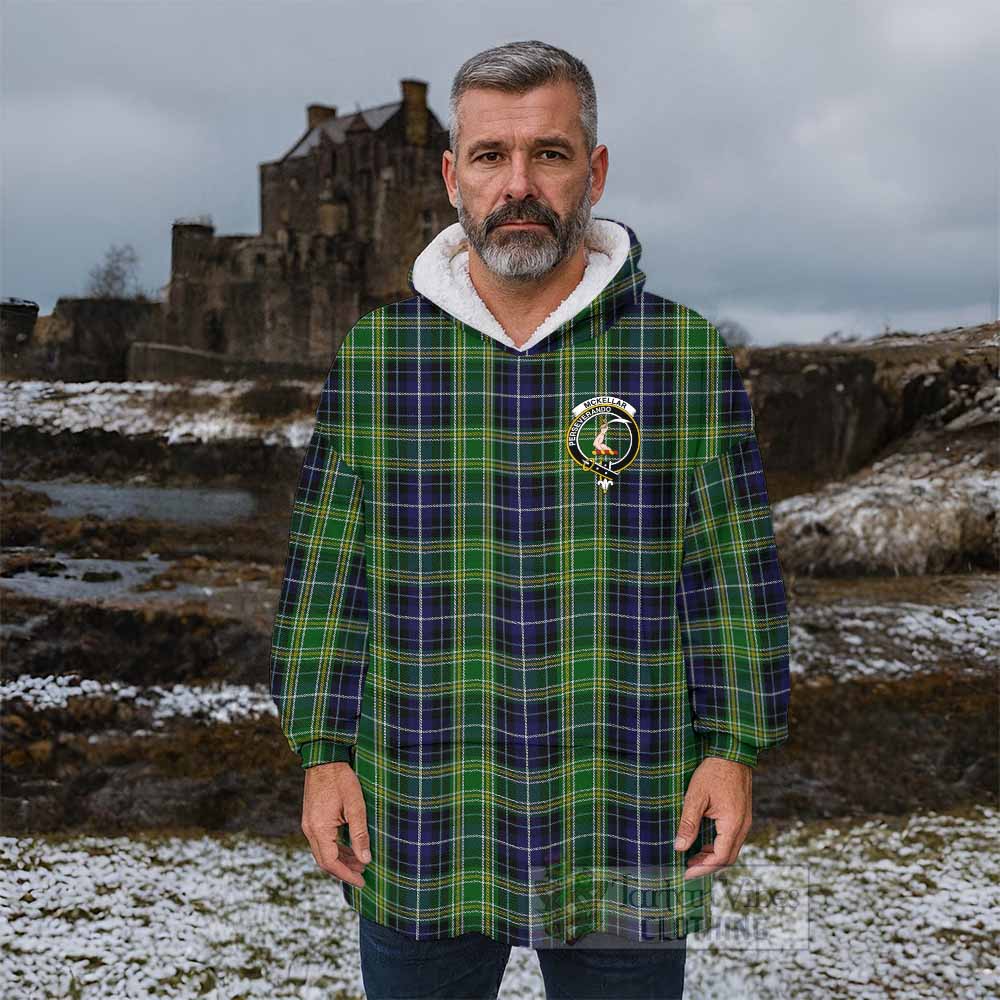 McKellar Tartan Wearable Blanket with Family Crest - Tartan Vibes Clothing