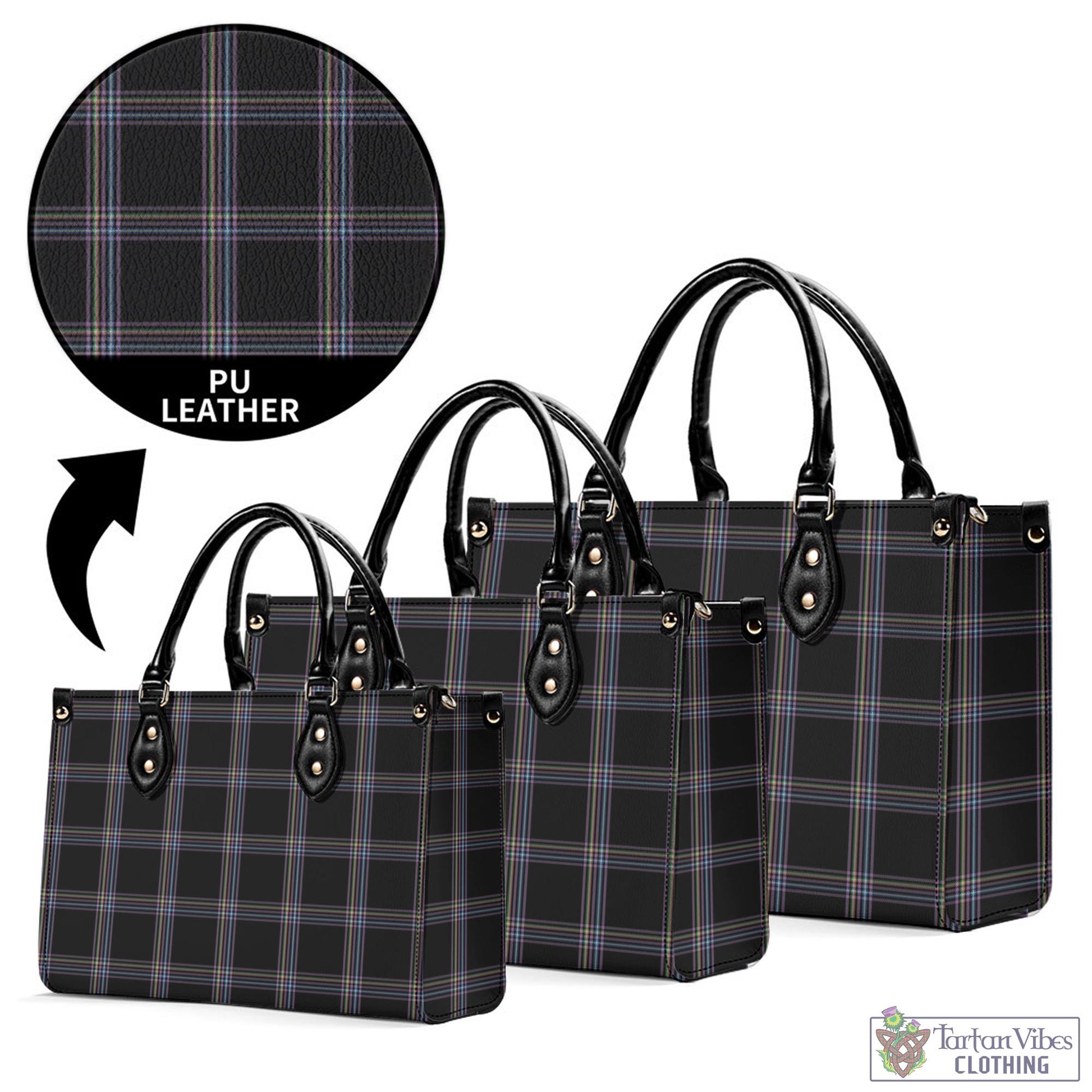 Tartan Vibes Clothing McKenna Tartan Luxury Leather Handbags