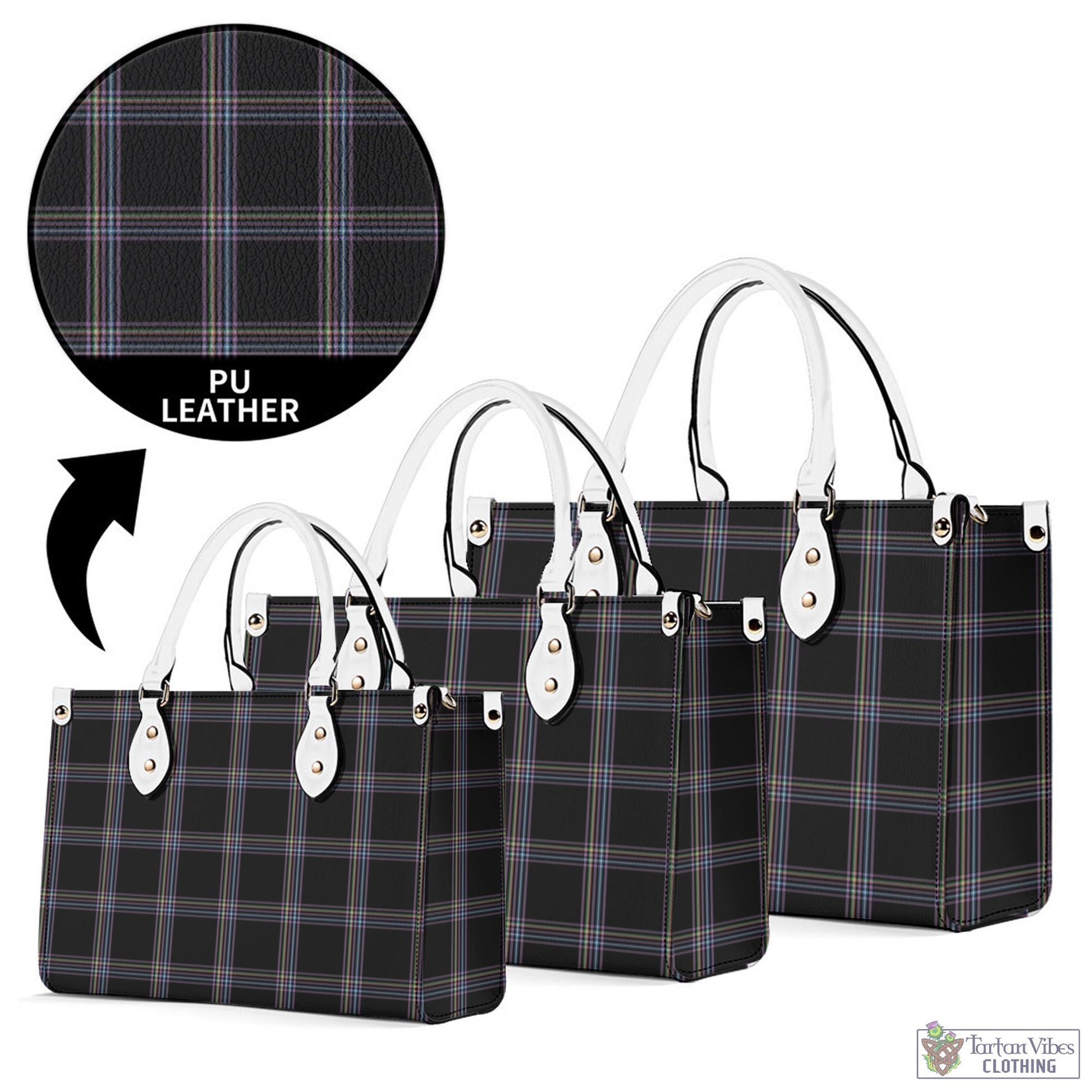 Tartan Vibes Clothing McKenna Tartan Luxury Leather Handbags