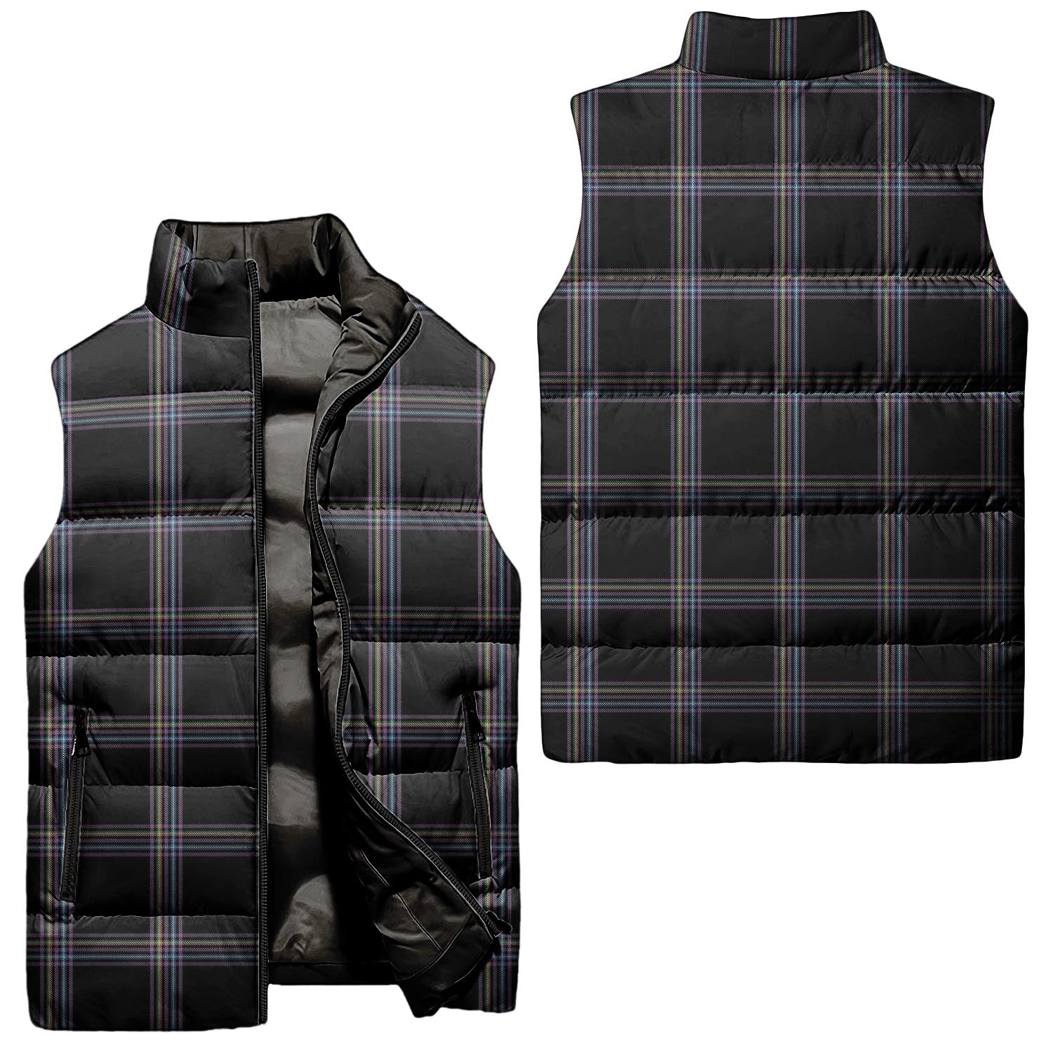 Tartan Vibes Clothing McKenna Tartan Sleeveless Puffer Jacket