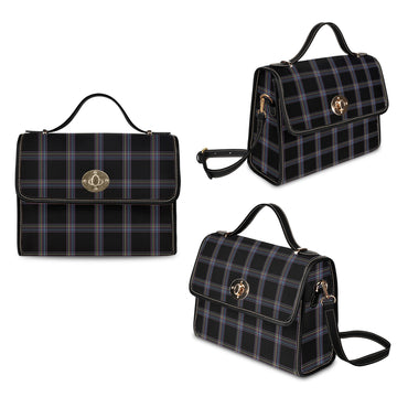 Tartan Vibes Clothing McKenna Tartan Leather Strap Waterproof Canvas Bag