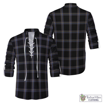 Tartan Vibes Clothing McKenna Tartan Men's Scottish Traditional Jacobite Ghillie Kilt Shirt