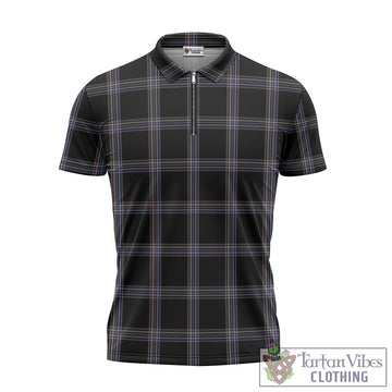 Tartan Vibes Clothing McKenna Tartan Zipper Polo Shirt