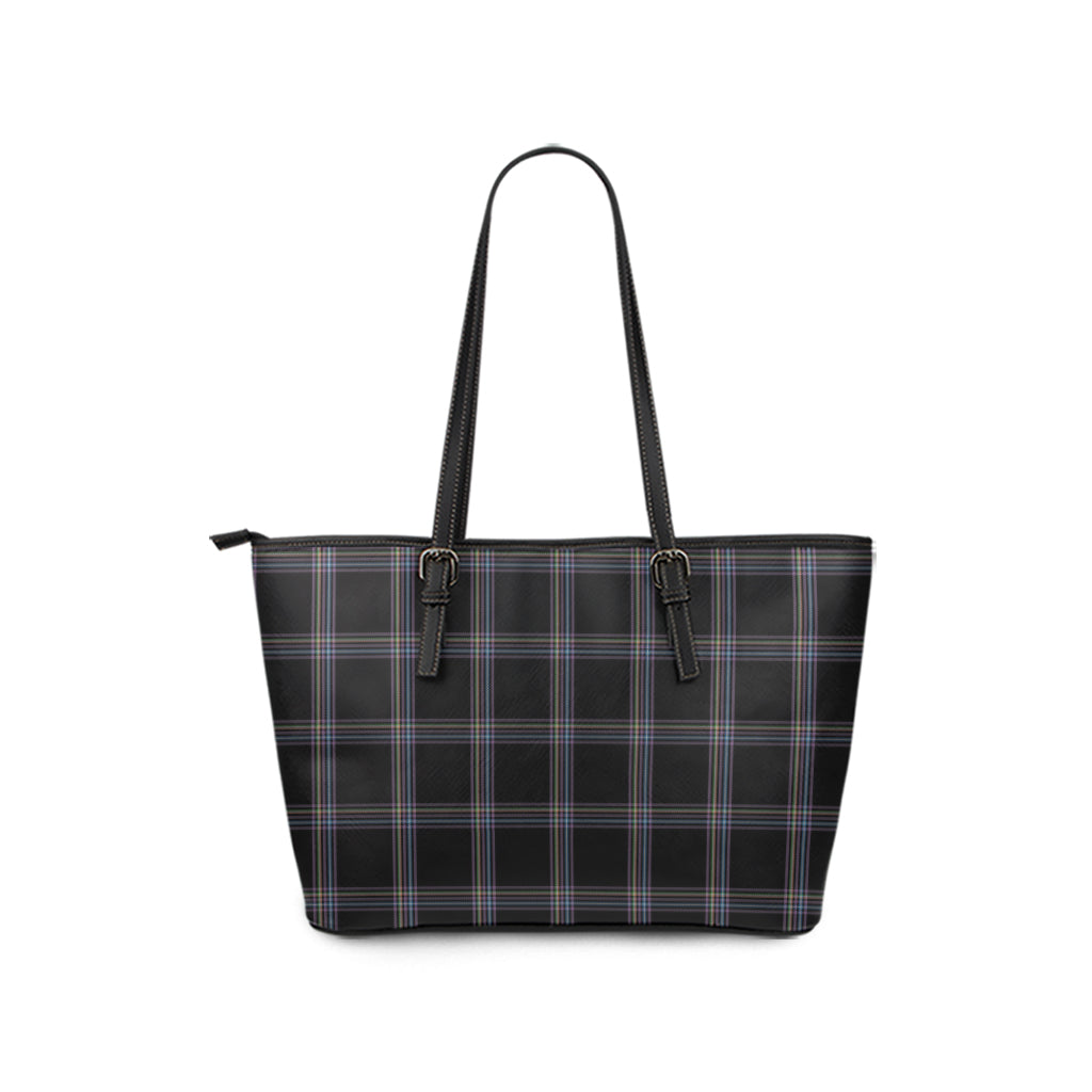 Tartan Vibes Clothing McKenna Tartan Leather Tote Bag