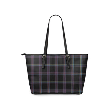Tartan Vibes Clothing McKenna Tartan Leather Tote Bag