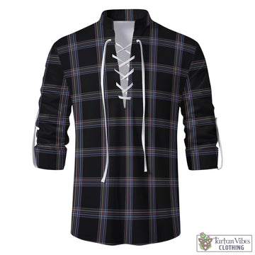 Tartan Vibes Clothing McKenna Tartan Men's Scottish Traditional Jacobite Ghillie Kilt Shirt